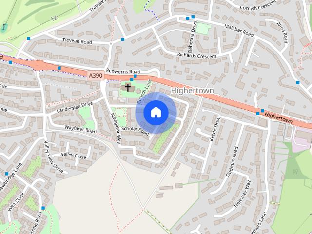 Room for rent in Highertown, Penweathers