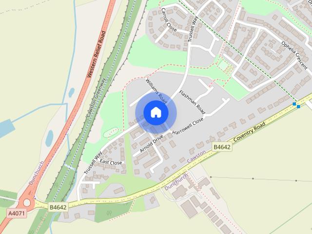 House for rent in Bilton, Rugby