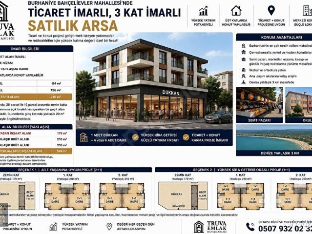 Burhaniye, Balikesir içerisinde satılık Arsa