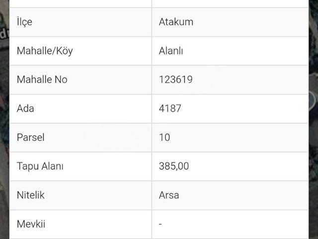 Atakum, Samsun içerisinde satılık Arsa