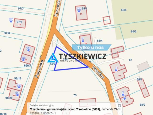 Grunt na sprzedaż w Trzebielino, powiat bytowski