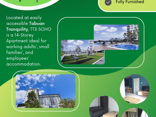 Apartment for rent in Kuching, Sarawak
