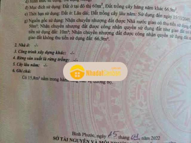 Mặt bằng bán