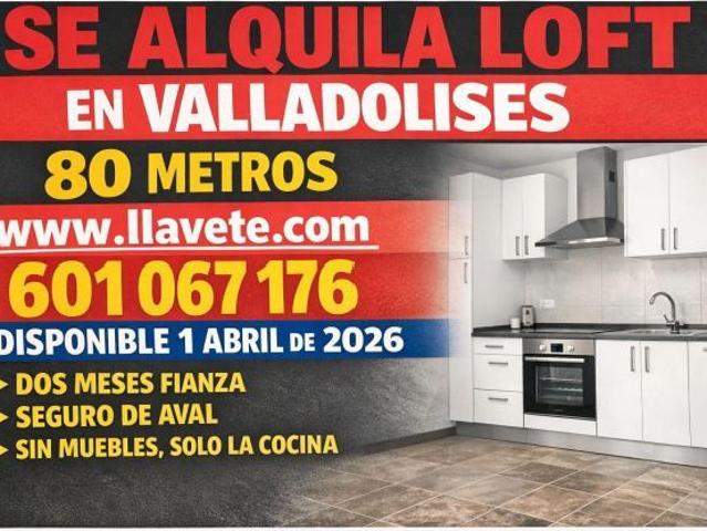 Piso en alquiler en Valladolises y Lo Jurado, Campo de Cartagena y Mar Menor