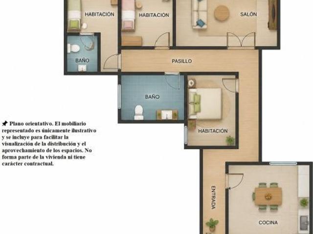 Piso en venta en El Raal, Área Metropolitana de Murcia
