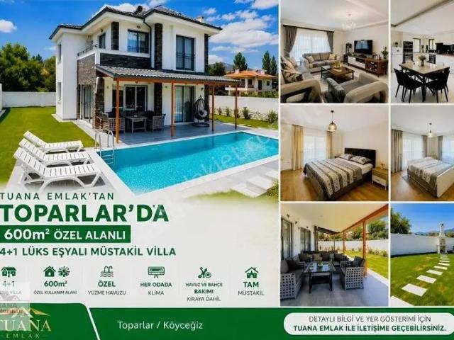 Toparlar, Köyceğiz içerisinde kiralık Villa
