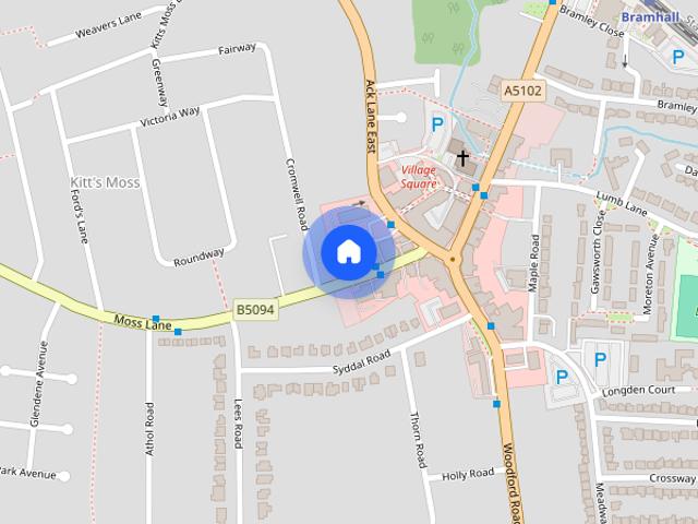 Apartment for rent in Kitt's Moss, Bramhall