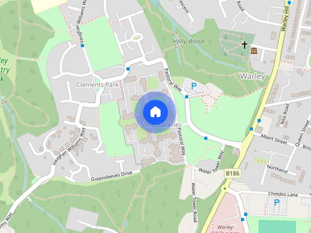 Apartment for rent in The Galleries, Navestock Side