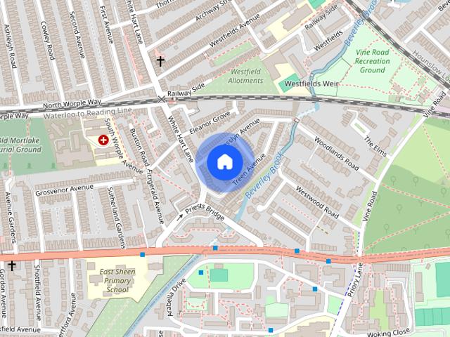 House for rent in East Sheen, Greater London