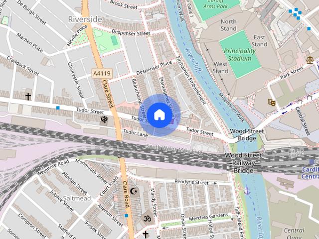 Apartment for rent in Riverside, Cardiff