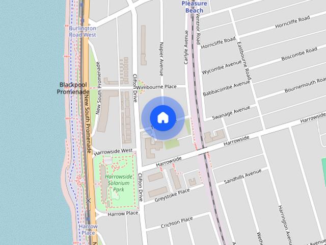 Apartment for rent in Squires Gate, Blackpool