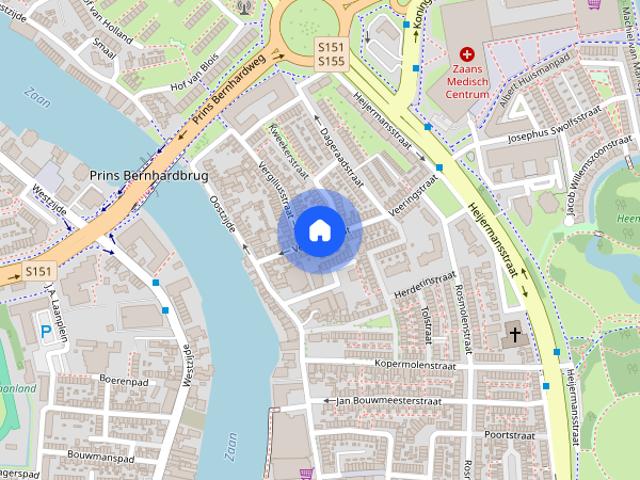 Appartement te huur in Zaandam, Noord Holland