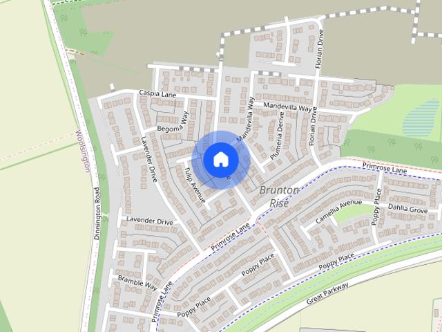 House for rent in Brunton Rise, Newcastle upon Tyne