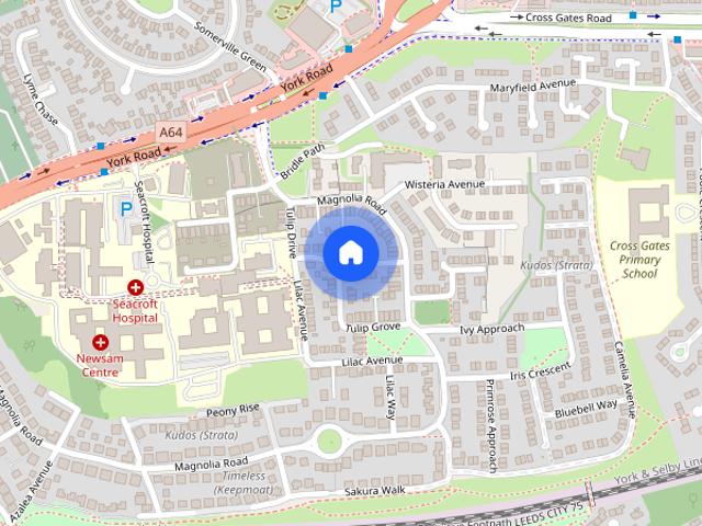 House for rent in Graveleythorpe, West Yorkshire