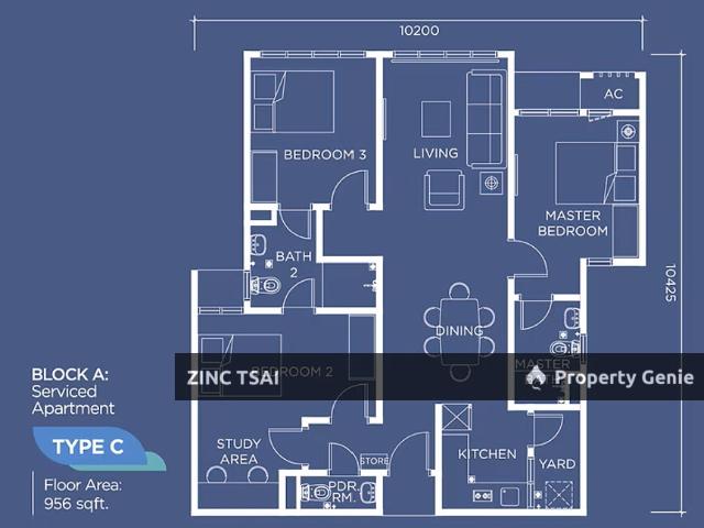 Serviced Residence for rent in Petaling, Alam Impian