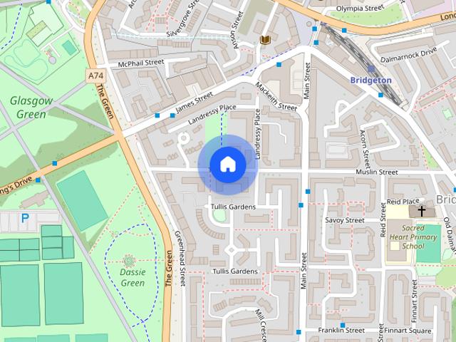 Apartment for rent in Bridgeton, Scotland