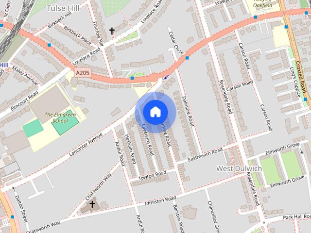 House for rent in Tulse Hill, Greater London