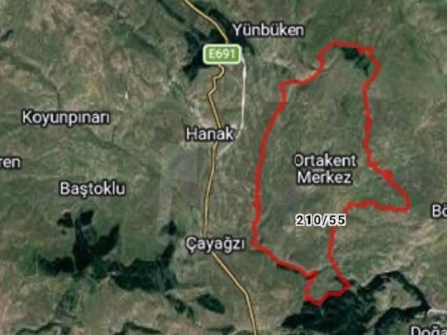 Hanak, Ardahan içerisinde satılık Arsa