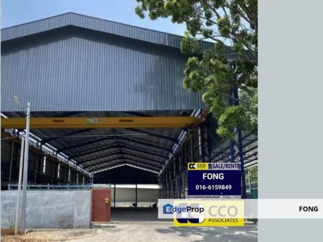 Warehouse for rent in Perak, Tanjong Ipoh