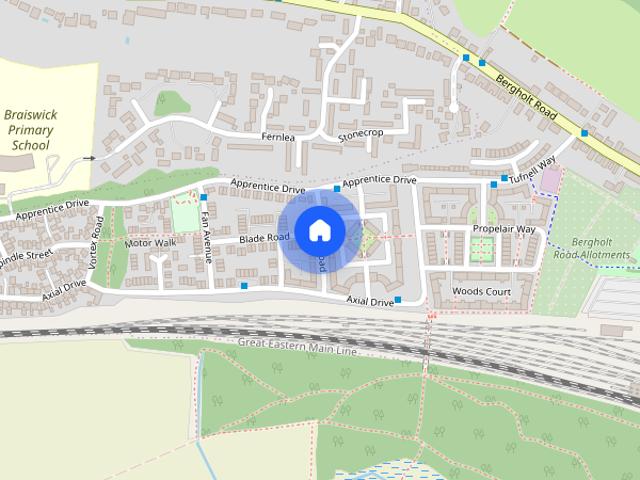 Apartment for rent in Mile End, Fordham Heath