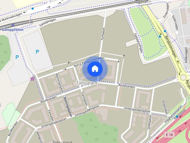 Lägenhet hyra i Täby, Stockholm