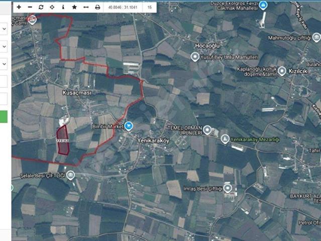 Düzce Merkez, Düzce içerisinde satılık Arsa