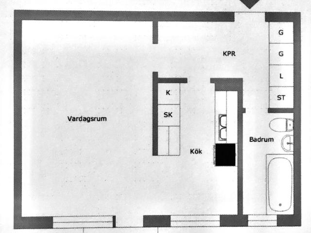 Lägenhet hyra i Älvsjö, Botkyrka