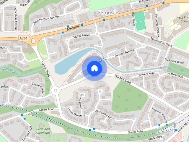 Apartment for rent in Ferguslie, Paisley