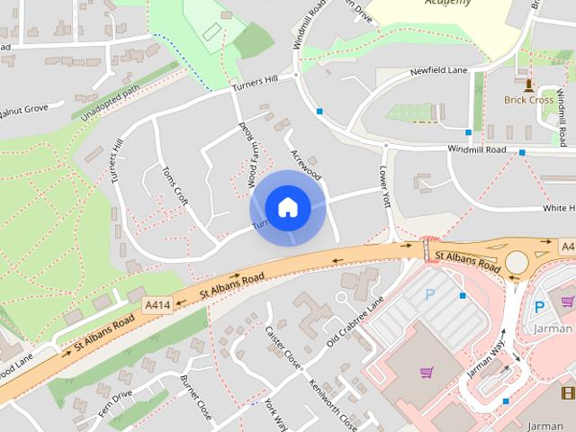 House for rent in Bennetts End, Pouchen End