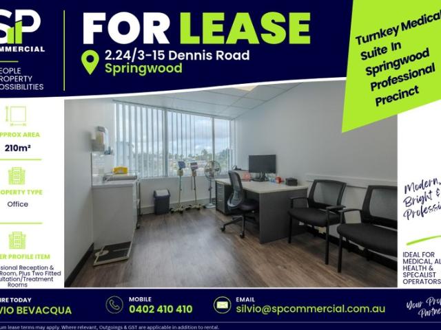 Office for rent in Springwood, Greater Brisbane
