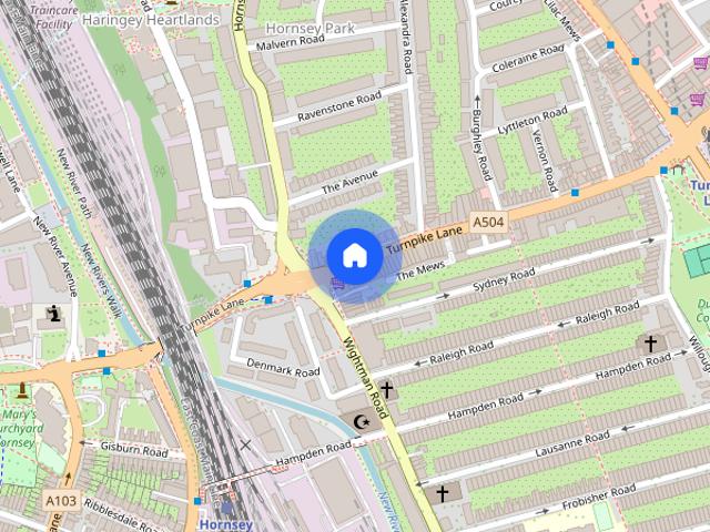 Apartment for rent in Harringay, Greater London