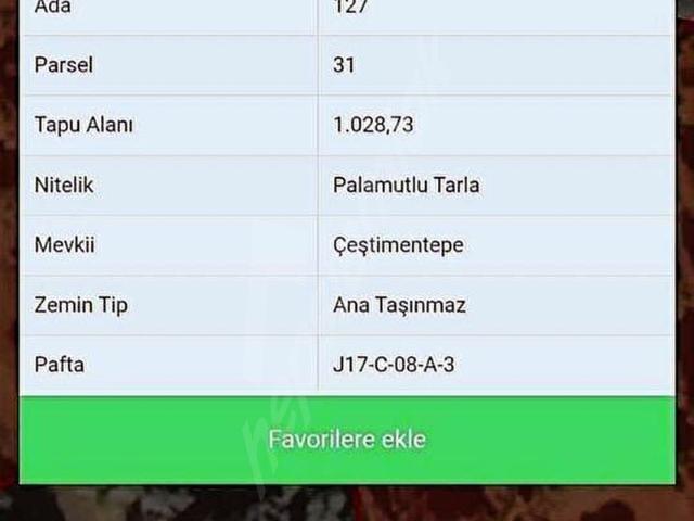 Dikili, İzmir içerisinde satılık Arsa