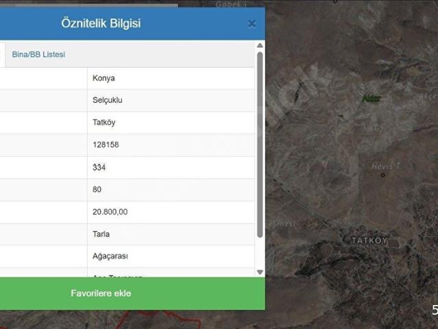 Selçuklu, Konya içerisinde satılık Arsa