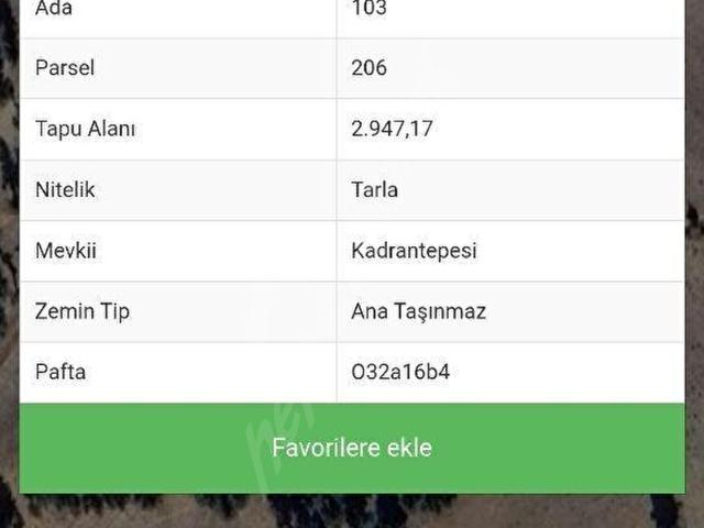 Erdemli, Mersin içerisinde satılık Arsa
