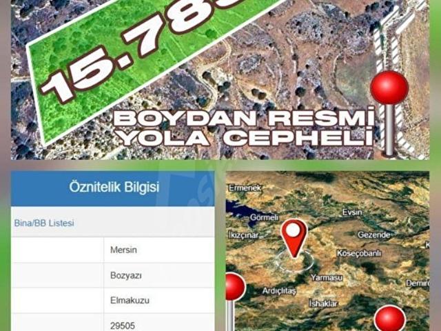 Bozyazi, Mersin içerisinde satılık Arsa