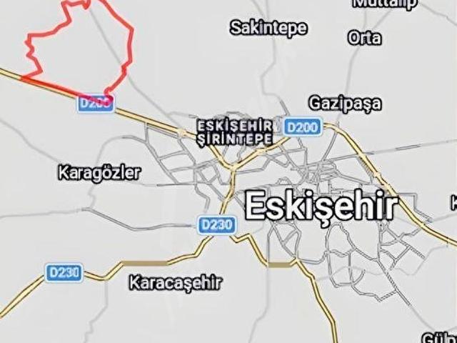 Keskin Mahallesi, Tepebaşı içerisinde satılık Arsa