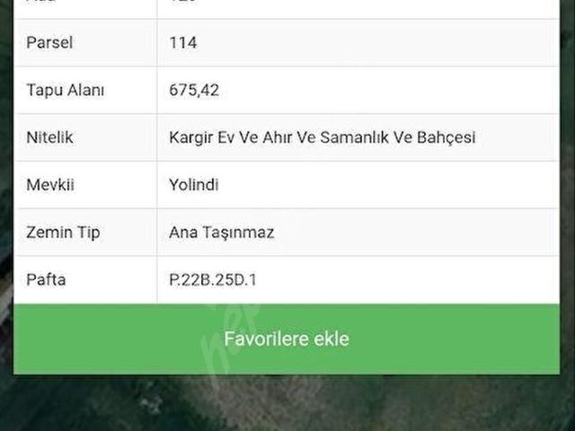 mahalle, Kaş içerisinde satılık Arsa