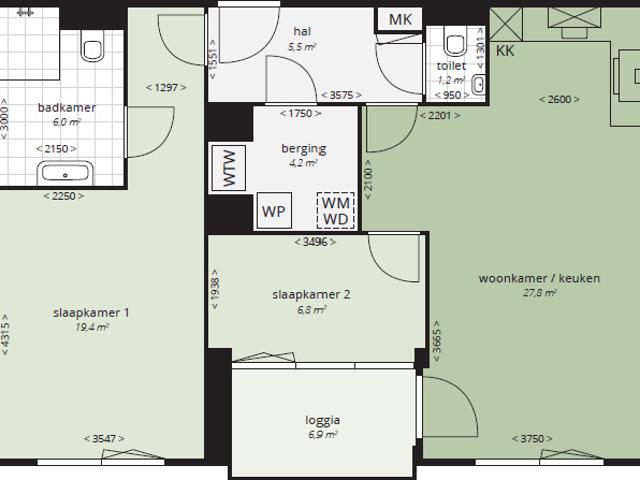 Appartement te huur in Enschede, Overijssel