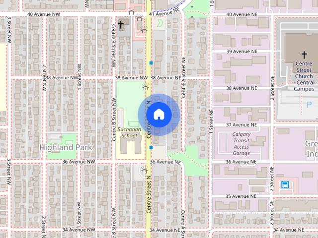 Room for rent in Highland Park, Calgary