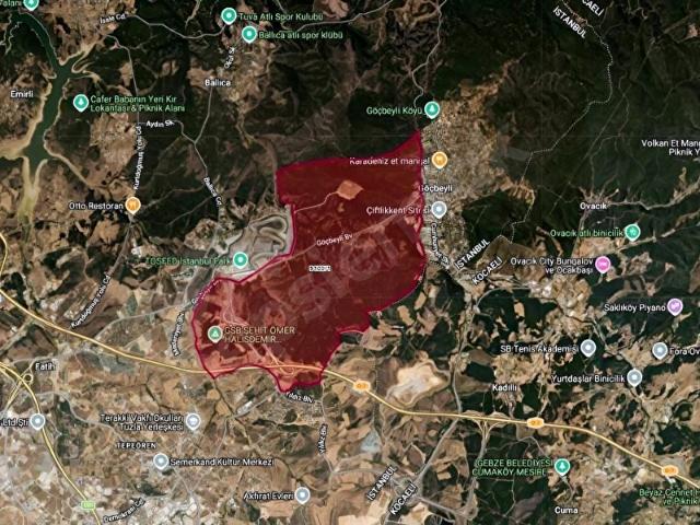Akfırat Mahallesi, Tuzla içerisinde satılık Arsa