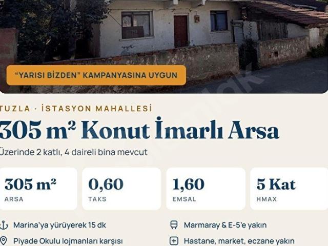 Tuzla, İstanbul içerisinde satılık Arsa