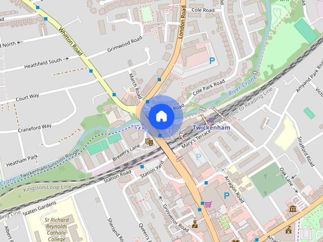 Apartment for rent in St Margarets, Greater London