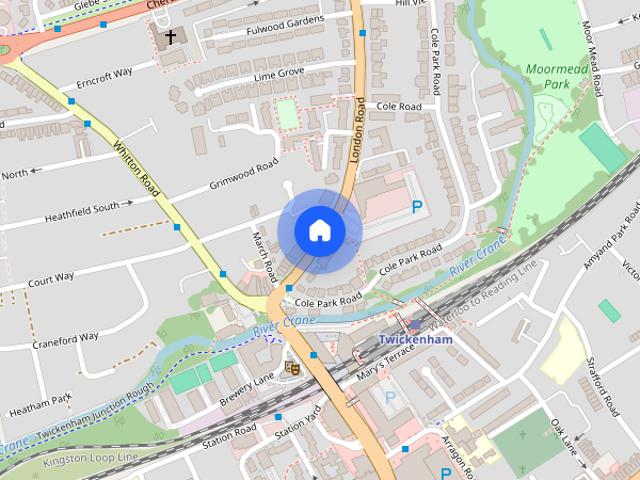 Apartment for rent in St Margarets, Greater London