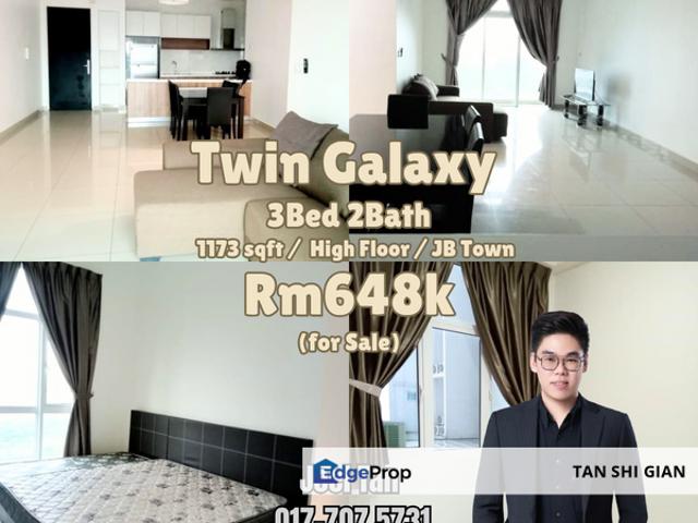 Condominium for sale in Kampung Wadi Hana, Johor Bahru