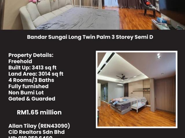 House for sale in Kajang, Langat
