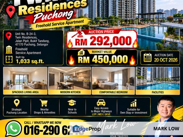 Condominium for sale in Bukit Tandang, Majlis Bandaraya Subang Jaya