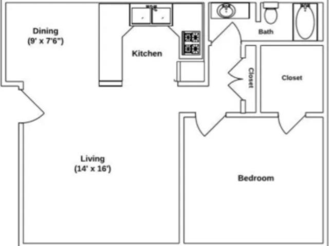 Apartment for rent in Kansas