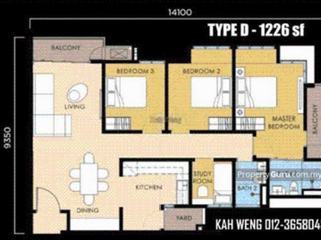 Apartment for rent in Petaling, Subang Jaya