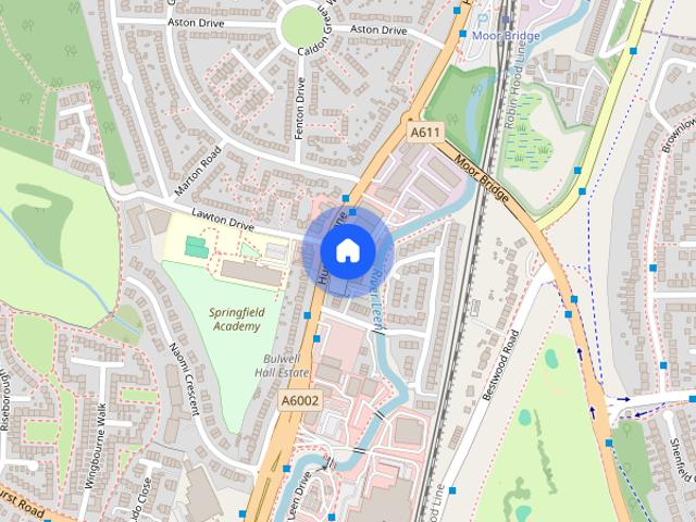 House for rent in Bulwell, City of Nottingham