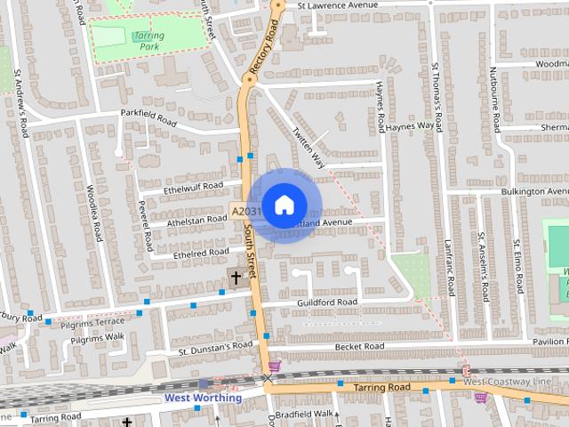 Room for rent in West Worthing, Worthing
